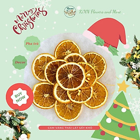 Mua Cam Vàng sấy khô - Cam Vàng thái lát sấy khô dùng pha trà và trang trí