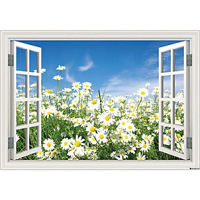 Mua Tranh dán tường 3D cửa sổ (60x85cm)