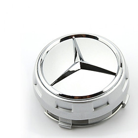 1 chiếc logo chụp mâm, ốp lazang bánh xe ô tô, xe hơi TY-886 dùng cho xe Mercedes
