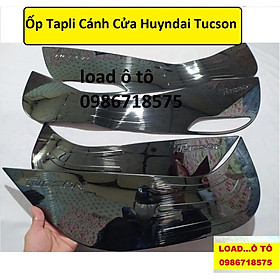 Ốp Tapli Cánh Cửa Xe Huyndai Tucson 2018-2021 Vân Titan Cao Cấp