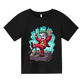 Áo thun trẻ em JOKER CHIBI, 4 màu, có size người lớn, Anam Store