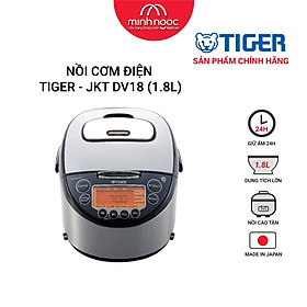 HÀNG CHÍNH HÃNG: Nồi cơm cao tần dung tích 1.8l JKT-D18V MADE IN JAPAN