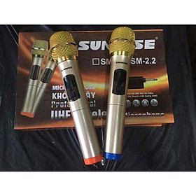 Hình ảnh MICRO KHÔNG DÂY SUNRISE SM-2.2 LOẠI 2 MICRO - HÀNG NHẬP KHẨU