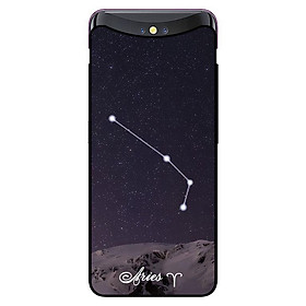 Ốp in cho Oppo Find X Cung Hoàng Đạo - Aries - Hàng chính hãng