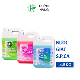 Nước giặt S.P.Ca 4.5kg - Hoa Miền Ôn Đới