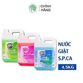 Nước giặt S.P.Ca. 4.5 kg - Thảo Mộc Thơm Mát