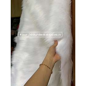 Mua Thảm lông chụp hình - Thảm lông trải bàn lông dài
