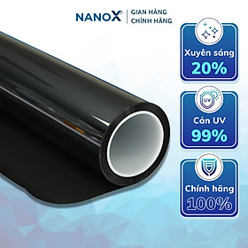 Mua Phim cách nhiệt dán kính chống nắng nóng  chống UV  chống nhìn trộm NanoX CX 15