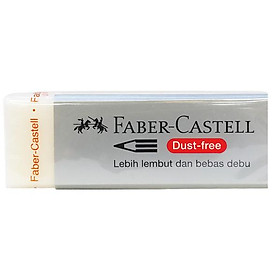 Gôm trắng dust free - faber-castell 187999
