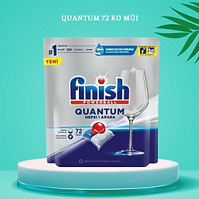 Viên rửa bát finish quantum max 72 viên 14 in 1