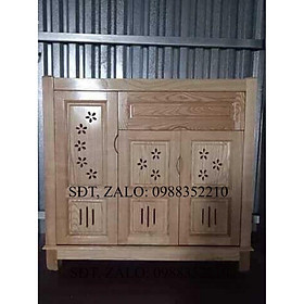 Mua Tủ giày gỗ Sồi Nga 100cm