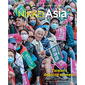 Hình ảnh sách Tạp chí Tiếng Anh - Nikkei Asia 2023: kỳ 49: TAIWAN'S DEFINING MOMENT