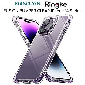 Ốp Lưng Trong Suốt Chống Sốc Dành Cho iPhone 14 Pro Max / 14 Pro / 14 PLUS / 14 RINGKE Fusion Bumper - Hàng Chính Hãng