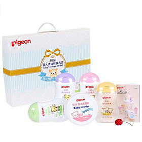 Hộp Quà Tặng Sản Phẩm Tắm Cho Bé Pigeon IA130