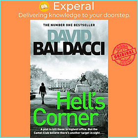 Sách - Hell's Corner by David Baldacci (UK edition, paperback)