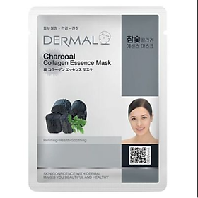 Mặt nạ Dermal dưỡng chất than hoạt tính và collagen 23g