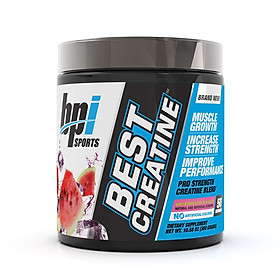 Dinh Dưỡng BPI Best Creatine tăng sức mạnh cơ bắp - Hương dưa hấu Kèm Quà Tặng Bình lắc Shaker