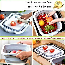 Mua Chậu Nhựa Kiêm Thớt Đa Năng 3 In 1 Kiêm Chậu Rửa  Rổ Đa Năng  Thớt Siêu Tiện Dụng