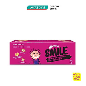 Khăn Giấy Hộp Watsons Charity Smile Campaign Box Tissues 3ply