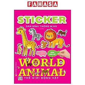 Sticker Dán Hình Thông Minh - Thế Giới Động Vật - Rừng Nhiệt Đới