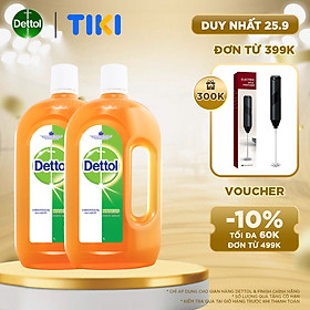 Combo 2 dung dịch diệt khuẩn 1L