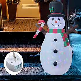 Christmas Inflatable Snowman  Snowman with LED Lights Outdoor Decor Christmas  for Winter Vacation Patio