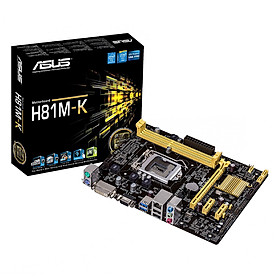 Bo Mạch Chủ ASUS H81 M-K - Hàng Chính Hãng