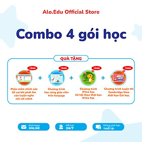 [Trọn đời] Combo 4 gói học online tất cả các cấp từ Mầm non đến Cấp 3 - Nhắn tin chọn các gói mong muốn