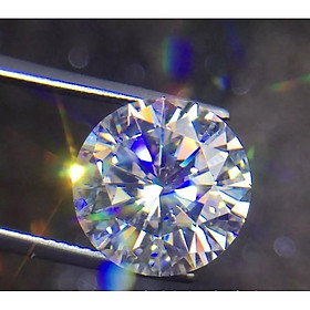 Kim Cương Nhân Tạo Moissanite 6.5 Ly Giác Cắt Tròn 8H&A - Trường Thịnh Ngọc Trai