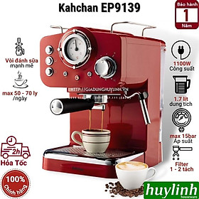 Mua Máy pha cà phê Kahchan EP9139 - phù hợp cho quán nhỏ - Hàng chính hãng