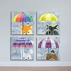Mua Bộ 4 Canvas Viền Composite W412 (Size