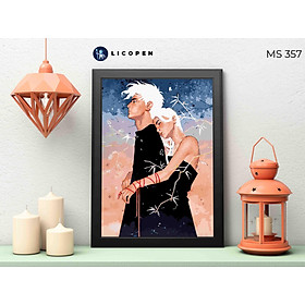 Mua Tranh Tô Màu Theo Số - Tranh Đơn Phương - MS357