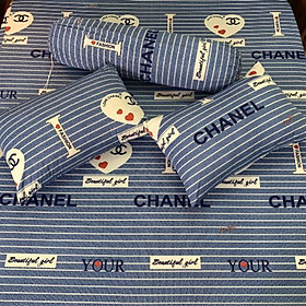 COMBO SET GA GỐI CHỐNG THẤM COTTON THUN NANO KHÁNG KHUẨN