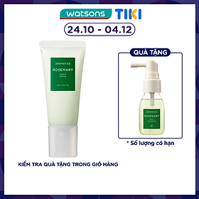 Tẩy Tế Bào Chết Da Đầu Aromatica Chiết Xuất Hương Thảo 165ml