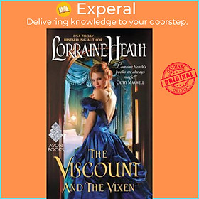 Sách - The Viscount and the Vixen by Lorraine Heath (US edition, paperback)