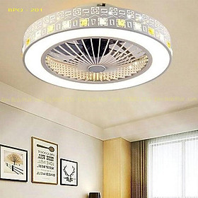 Mua Quạt Trần Đèn Hàn Quốc Ốp Sát Trần Trang Trí Phòng Khách Phòng Ngủ BH 10 Năm