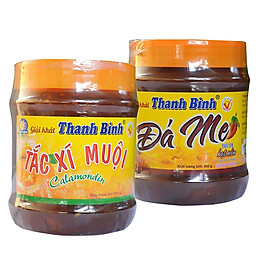 Compo Tắc xí muội và Đá me hạt mềm Thanh Bình- Hộp 900g - Tăng đề kháng, giải nhiệt mùa hè, bổ sung Vitamin mùa dịch