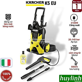 Máy xịt rửa xe cao áp Karcher K5 EU - Sản xuất tại Italy