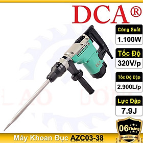 Mua MÁY KHOAN ĐỤC BÊ TÔNG DCA AZC03-38 ĐỘ BỀN CAO   CÔNG SUẤT LỚN   DỄ SỬ DỤNG