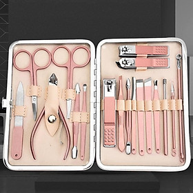 Bộ dụng cụ bấm móng 18 món cao cấp