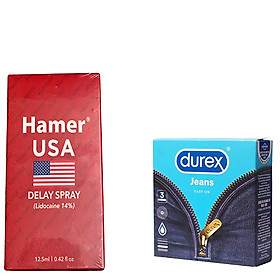 BCS DUREX +XỊT LÂU RA