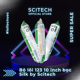 Mua Bộ lõi lọc nước số 1 2 3 (PP-UDF-CTO) 10 inch by Scitech dùng trong máy lọc nước RO  bộ lọc thô - Hàng chính hãng