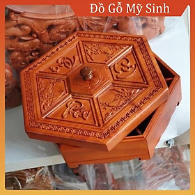 Mua Khay Đựng Bánh Kẹo  Khay Đựng Mứt Tết Phúc Lộc Thọ Bằng Gỗ Hương Cao Cấp  Sang Trọng