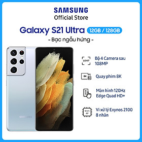 Điện Thoại Samsung Galaxy S21 Ultra 5G (12GB/128GB) - Hàng Chính Hãng
