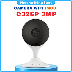CAMERA WIFI TRONG NHÀ IMOU CUE 2E C32SP/ CUE 2 C32EP 3M - Nhỏ gọn Góc rộng, Đế nam châm, Đàm thoại 2 chiều, Cảnh báo