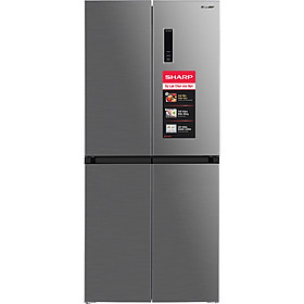 Tủ lạnh Sharp Inverter 362 lít SJ-FX420V-SL - Hàng chính hãng [Giao hàng toàn quốc]