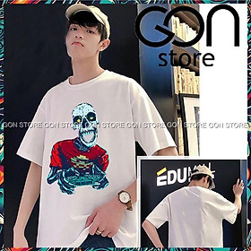 Áo thun tay lỡ nam nữ giá rẻ form rộng freesize  unisex ZOOMBIE - G19