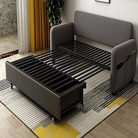 Mua Sofa Giường thông minh cho bé  2 trong 1 khung sắt cao cấp đệm Cao su tự nhiên 267-2