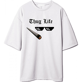 ÁO THUN TAY LỠ THUG LIFE MẪU 1