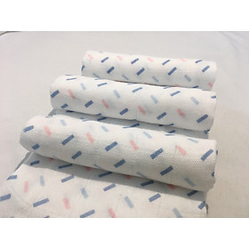 Hộp 6 khăn sữa sợi tre cho bé - siêu thấm hút, mềm mịn, an toàn cho da bé - kích thước 30x30cm